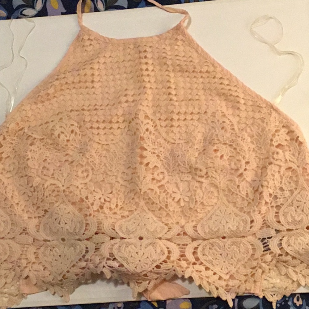 **crochet crop halter **5/$20